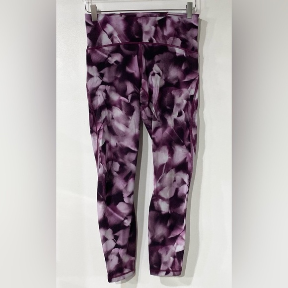 Lululemon Train Times 7/8 Pant *25" Blush Blossom Alpine White Candy Pink 8 - Picture 1 of 7